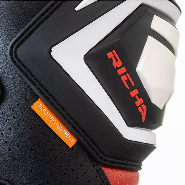 Richa RICHA STRADALE BOOT BLACK RED - Interior View