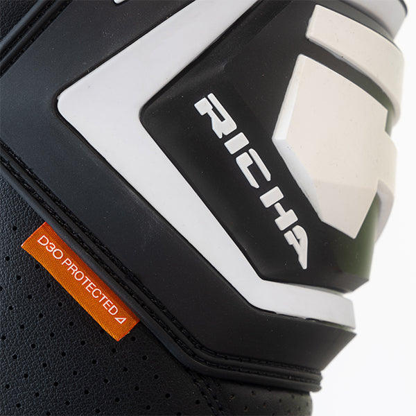 Richa RICHA STRADALE BOOT BLACK WHITE - Detail View