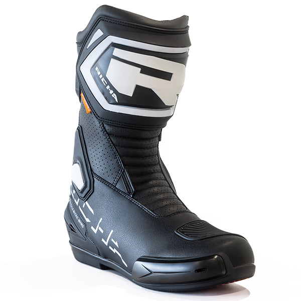 Richa RICHA STRADALE BOOT BLACK WHITE - Side View