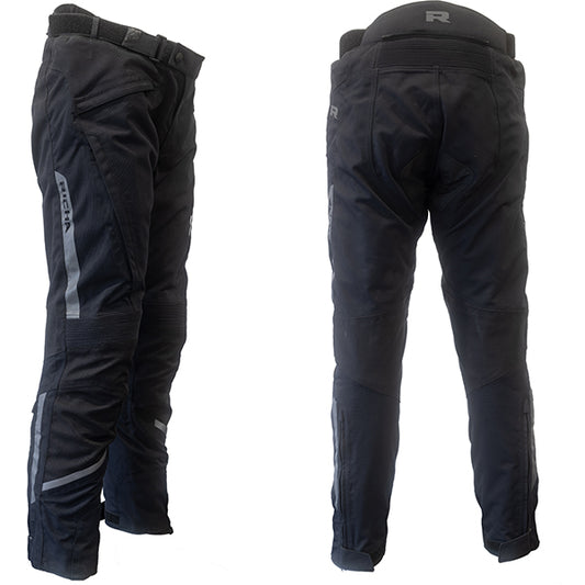 RICHA INFINITY PRIME LAMINATED TROUSERS BLACK