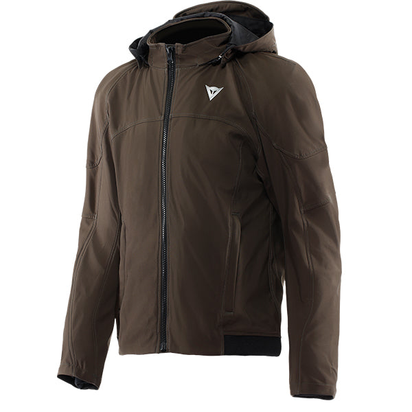DAINESE IGNITE 2 HOODIE TEXTILE JACKET BROWN 006