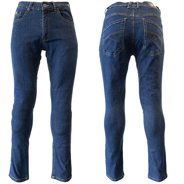 Richa RICHA ORIGINAL PRIME JEANS SHORT NAVY - Side View