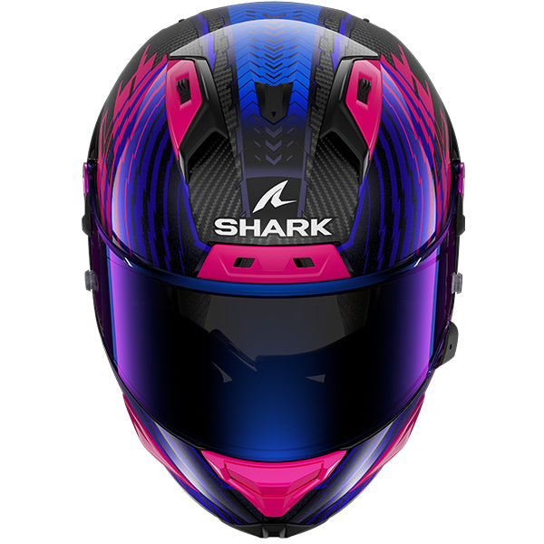 SHARK AERON EDGY DBU Supplied with a Blue and Clear Visor