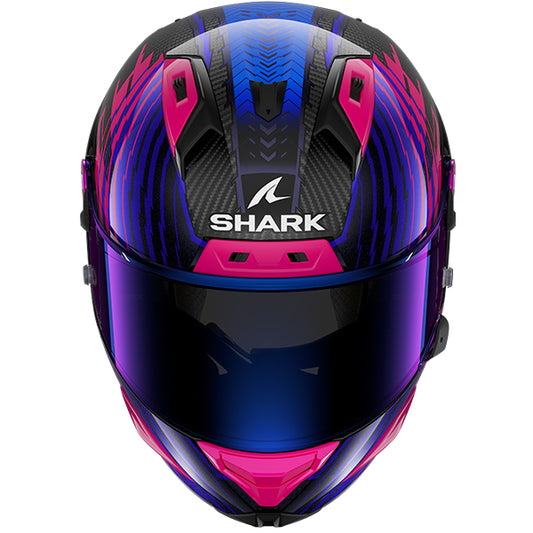 SHARK AERON EDGY DBU Supplied with a Blue and Clear Visor