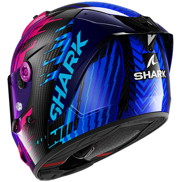 SHARK AERON EDGY DBU Supplied with a Blue and Clear Visor