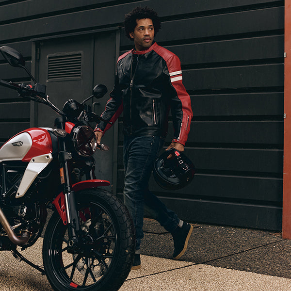 SEGURA ROMEO JACKET BLACK/RED