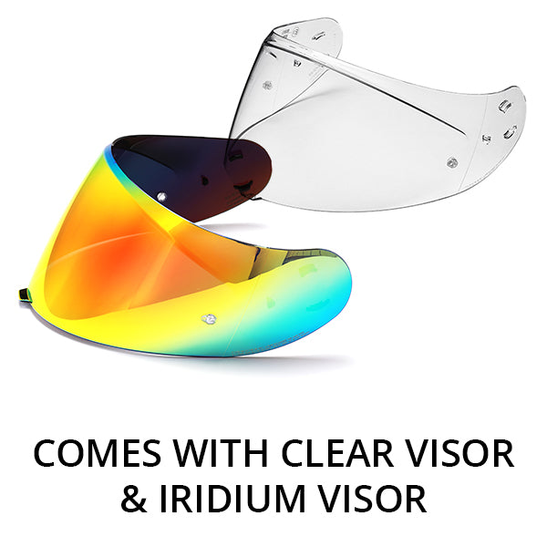 NOLAN N60-6 SPORT IRIDO 334 (Clear and Iridium Visor Included)
