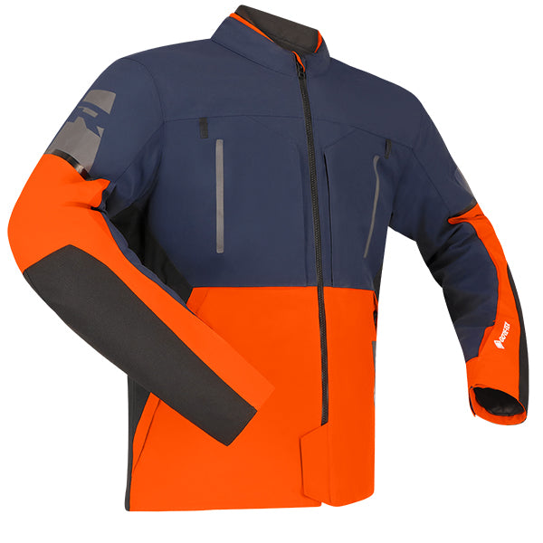 Richa RICHA ORION GORETEX JACKET BLUE/ORANGE - Front View
