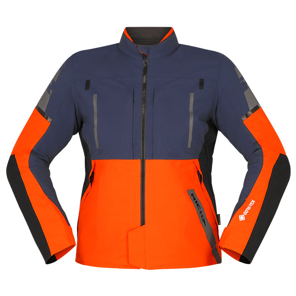 Richa RICHA ORION GORETEX JACKET LADIES BLUE/ORANGE - Side View