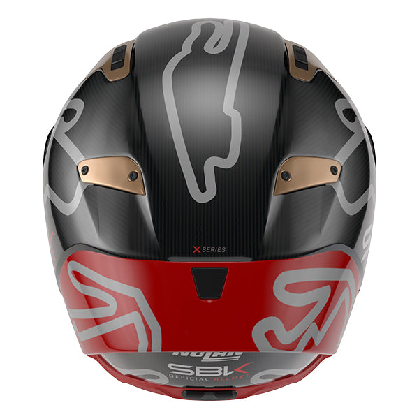 Nolan NOLAN X-804 RS SBK 360 MEDIUM - Slight Box Damage - Interior View