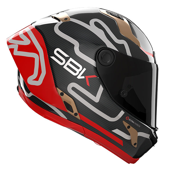 Nolan NOLAN X-804 RS SBK 360 MEDIUM - Slight Box Damage - Side View
