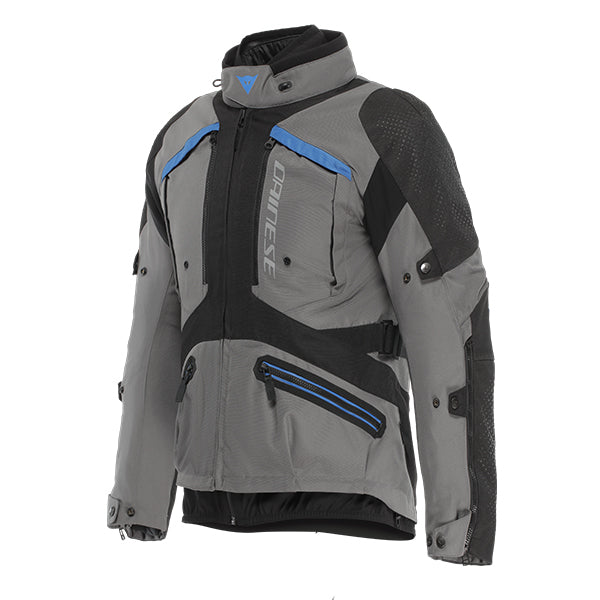 Dainese DAINESE GULLFOSS D-DRY JACKET Black/Grey/Blue 38R - Front View