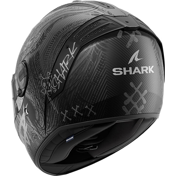 Shark SHARK SPARTAN RS CARBON SHIEVER DAS - Rear View