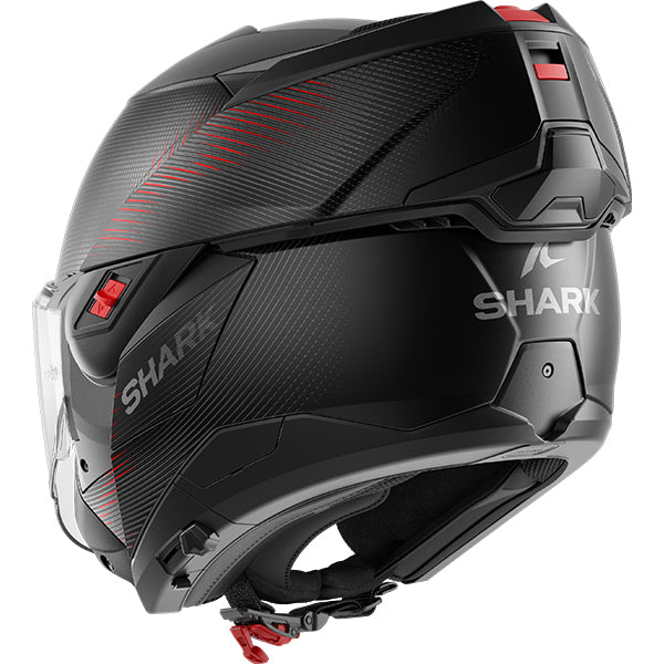 Shark SHARK OXO SP LYNE Mat Black / Anthracite KAA - Rear View