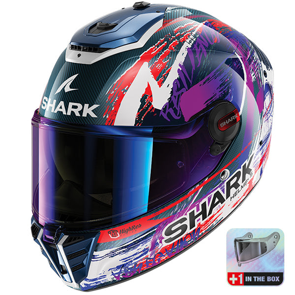 Shark SHARK SPARTAN RS CARB ZARCO SIGN DWV - Front View