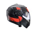 Caberg Duke Evo Indy Matt Gun Metal/Red Fluo/Black Helmet