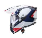 Caberg Tanami Scram White/Red/Blue Helmet
