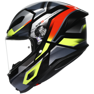 AGV K6-S ERAZER - BLACK/RED/F.YELLOW