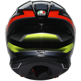 AGV K6-S ERAZER - BLACK/RED/F.YELLOW