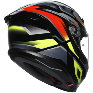 AGV K6-S ERAZER - BLACK/RED/F.YELLOW