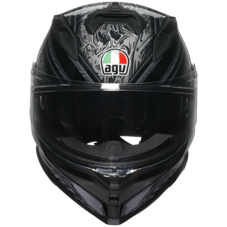 AGV K7 DAMASCUS - BLACK/SILVER