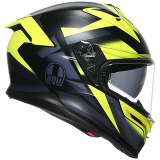 AGV K7 GLIMPSE - BLACK/F.YELLOW