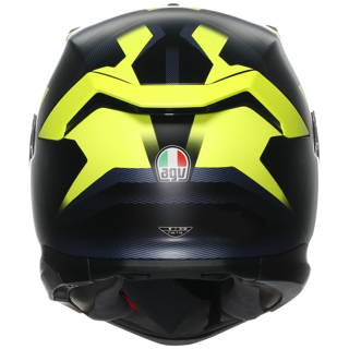 AGV K7 GLIMPSE - BLACK/F.YELLOW