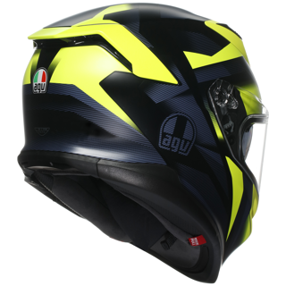 AGV K7 GLIMPSE - BLACK/F.YELLOW