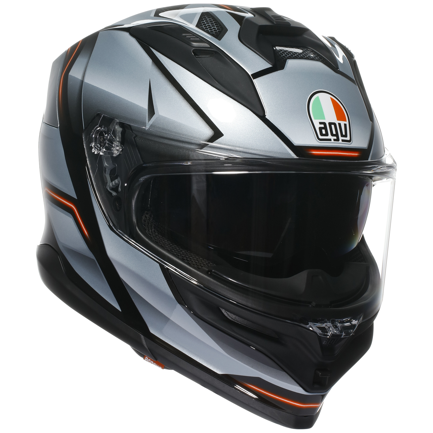 AGV K7 JAEGER - BLACK/SILVER