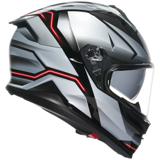 AGV K7 JAEGER - BLACK/SILVER