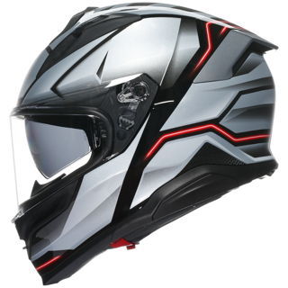 AGV K7 JAEGER - BLACK/SILVER