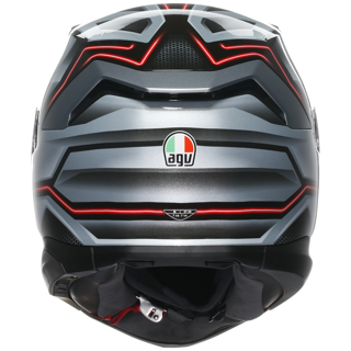 AGV K7 JAEGER - BLACK/SILVER