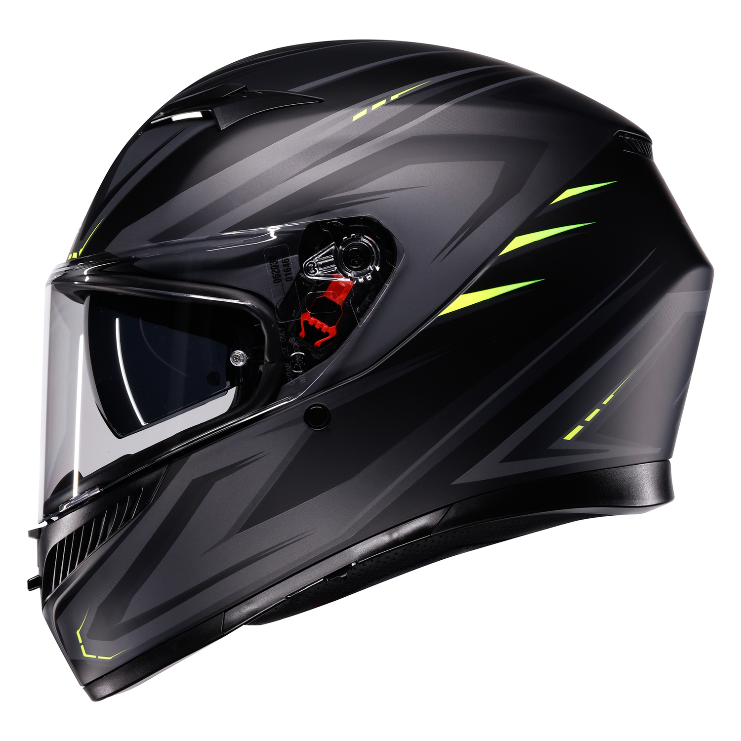 AGV AGV K3 SYTH - BLACK/YELLOW - Rear View