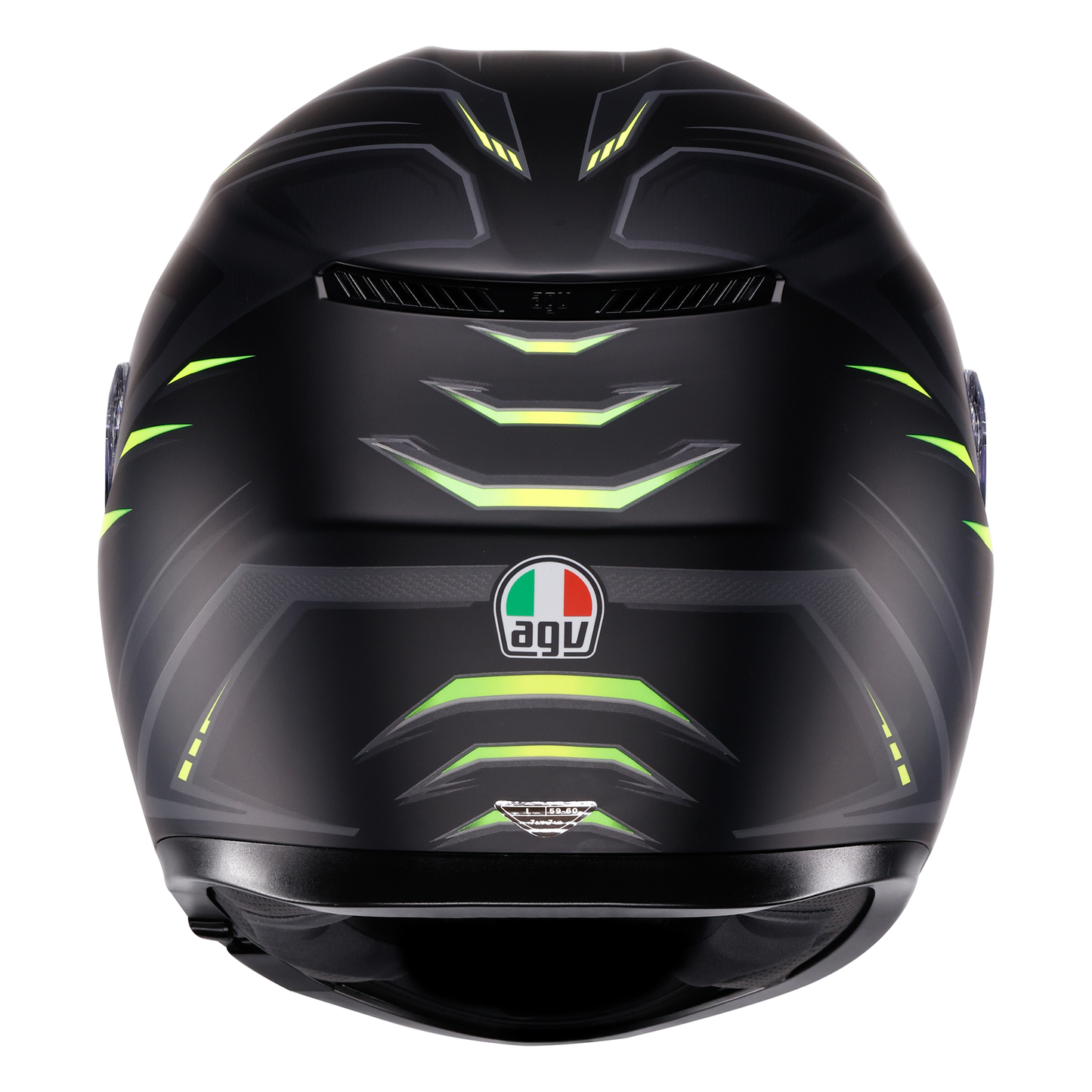 AGV AGV K3 SYTH - BLACK/YELLOW - View 7