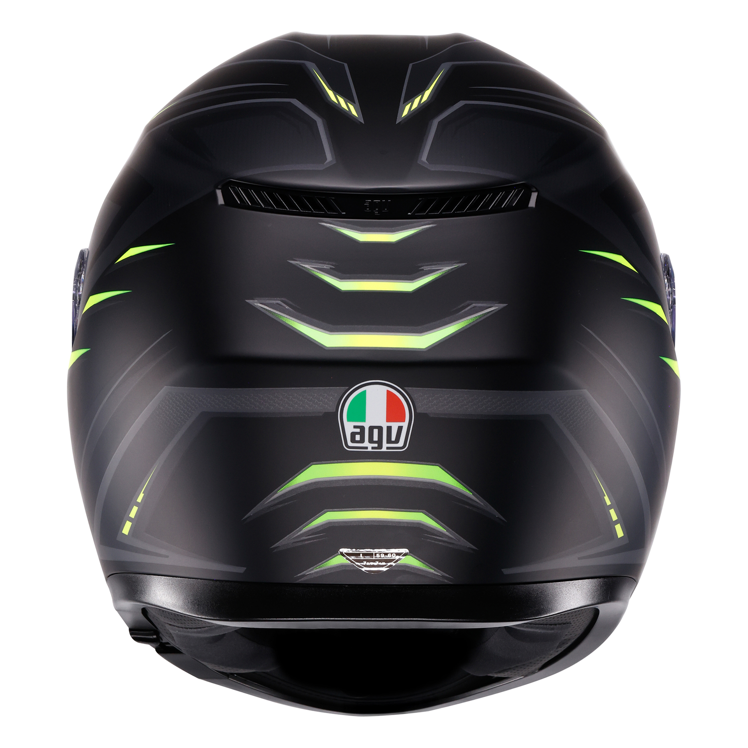 AGV AGV K3 SYTH - BLACK/YELLOW - View 7