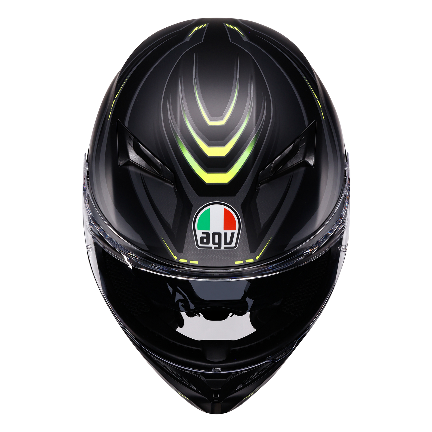 AGV AGV K3 SYTH - BLACK/YELLOW - Interior View