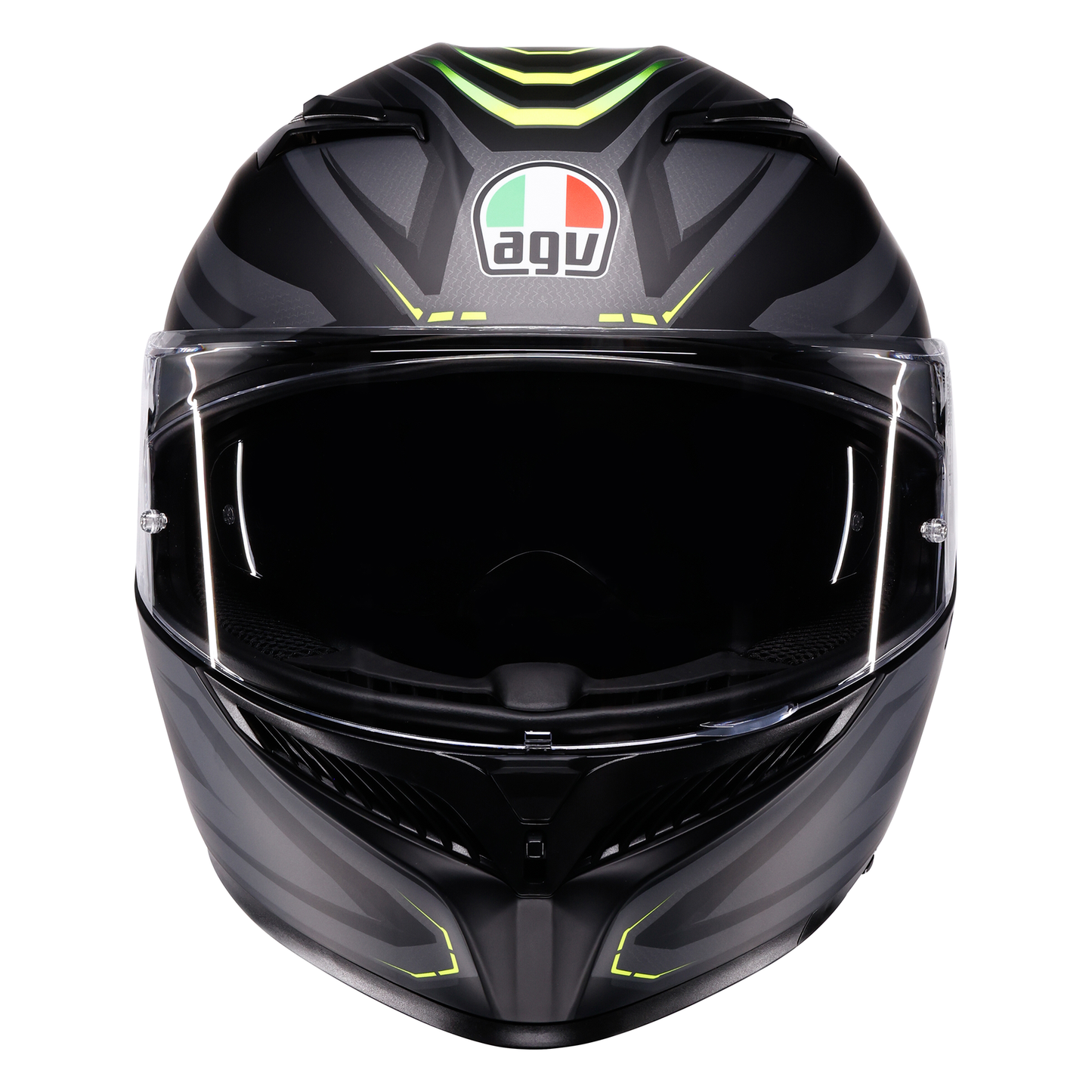 AGV AGV K3 SYTH - BLACK/YELLOW - Detail View
