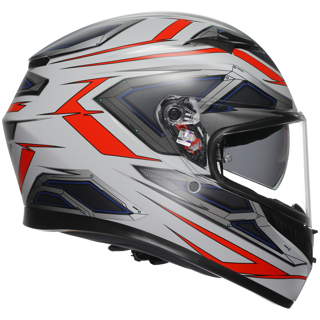 AGV K3 SPACE - WHIITE/F.RED