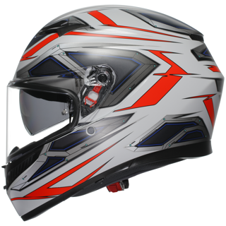 AGV K3 SPACE - WHIITE/F.RED