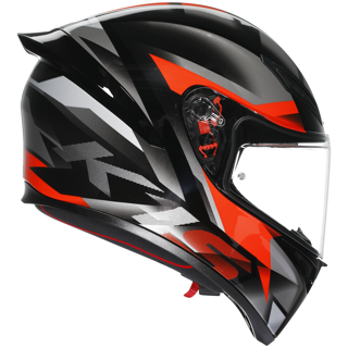 AGV K1-S FASTLAP - BLACK/GREY/RED