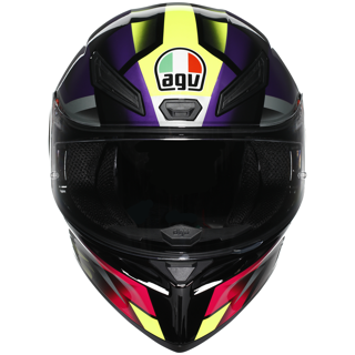 AGV K1-S FASTLAP - BLACK/PURPLE/PINK