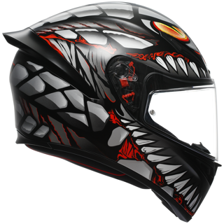 AGV K1-S LYZARD - BLACK/GREY/RED