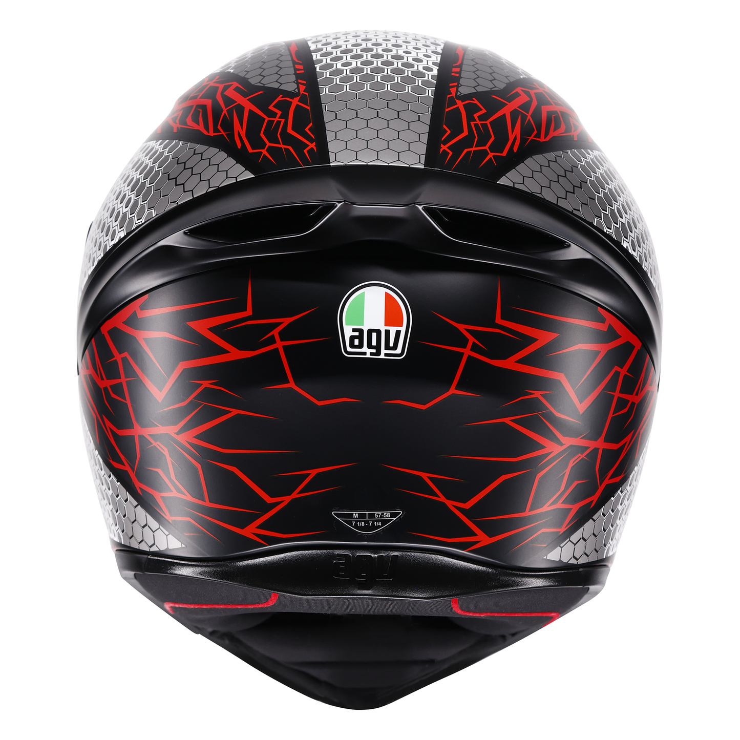 AGV AGV K1-S Speedarmour Matt Black / Grey /Red - View 7