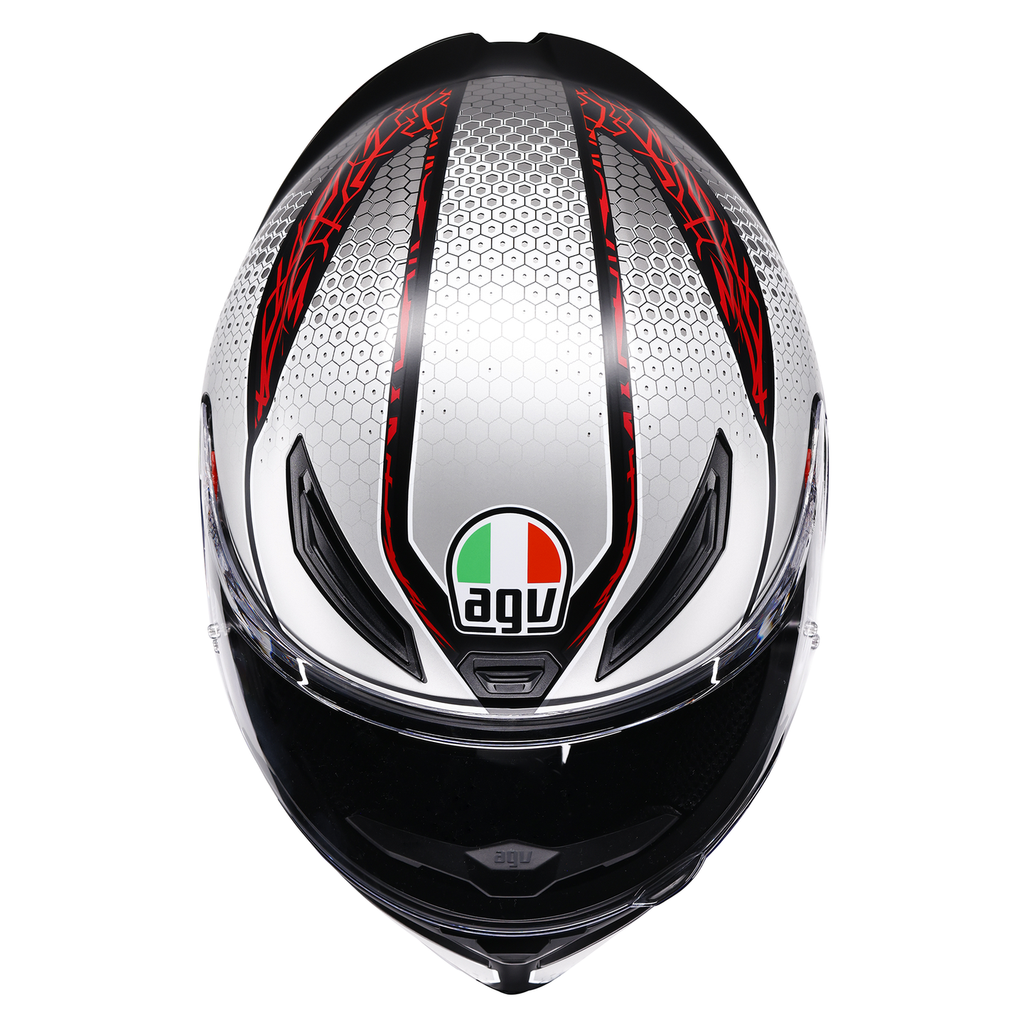 AGV AGV K1-S Speedarmour Matt Black / Grey /Red - View 6