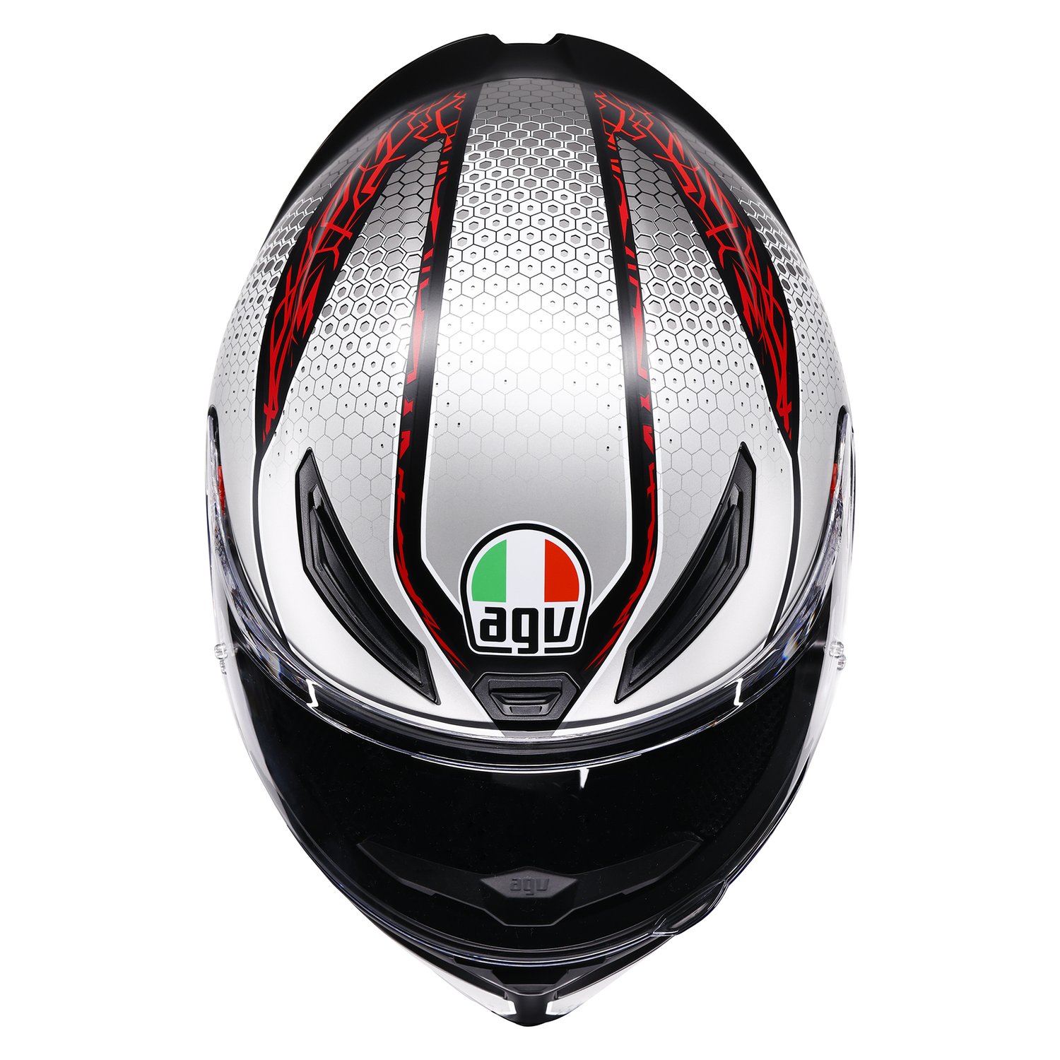 AGV AGV K1-S Speedarmour Matt Black / Grey /Red - View 6