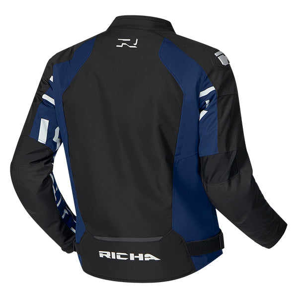 Richa RICHA STRADALE TEXTILE WATERPROOF JACKET BLUE - Side View