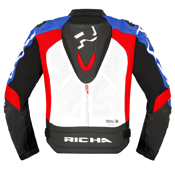 Richa RICHA STRADALE JACKET BLUE/WHT/BLK/RED - Side View