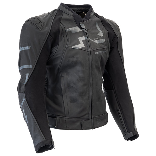 Richa RICHA STRADALE JACKET BLACK/BLACK - Side View