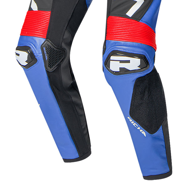Richa RICHA STRADALE GP 1PC BLU/WHT/BLK/RD - Side View