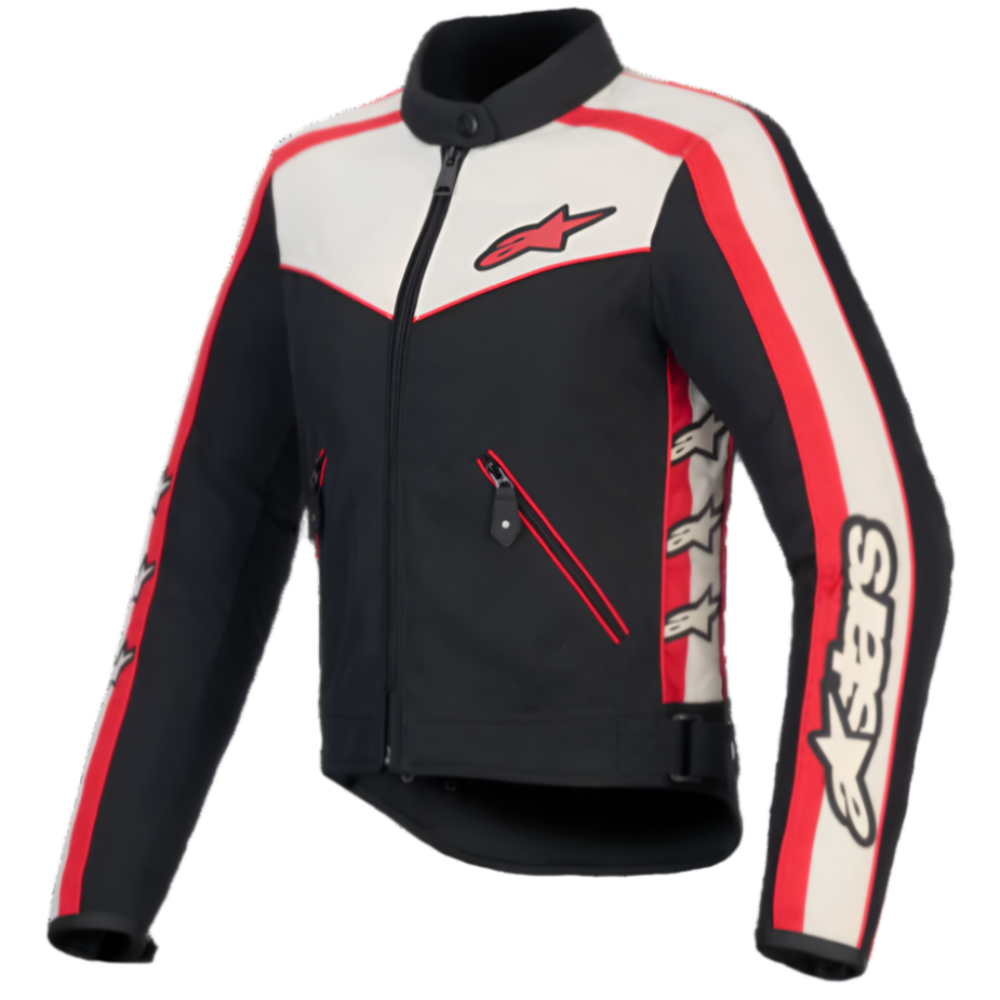 Alpinestars Stella T-Dyno WR Jacket Black Ecru Bright Red